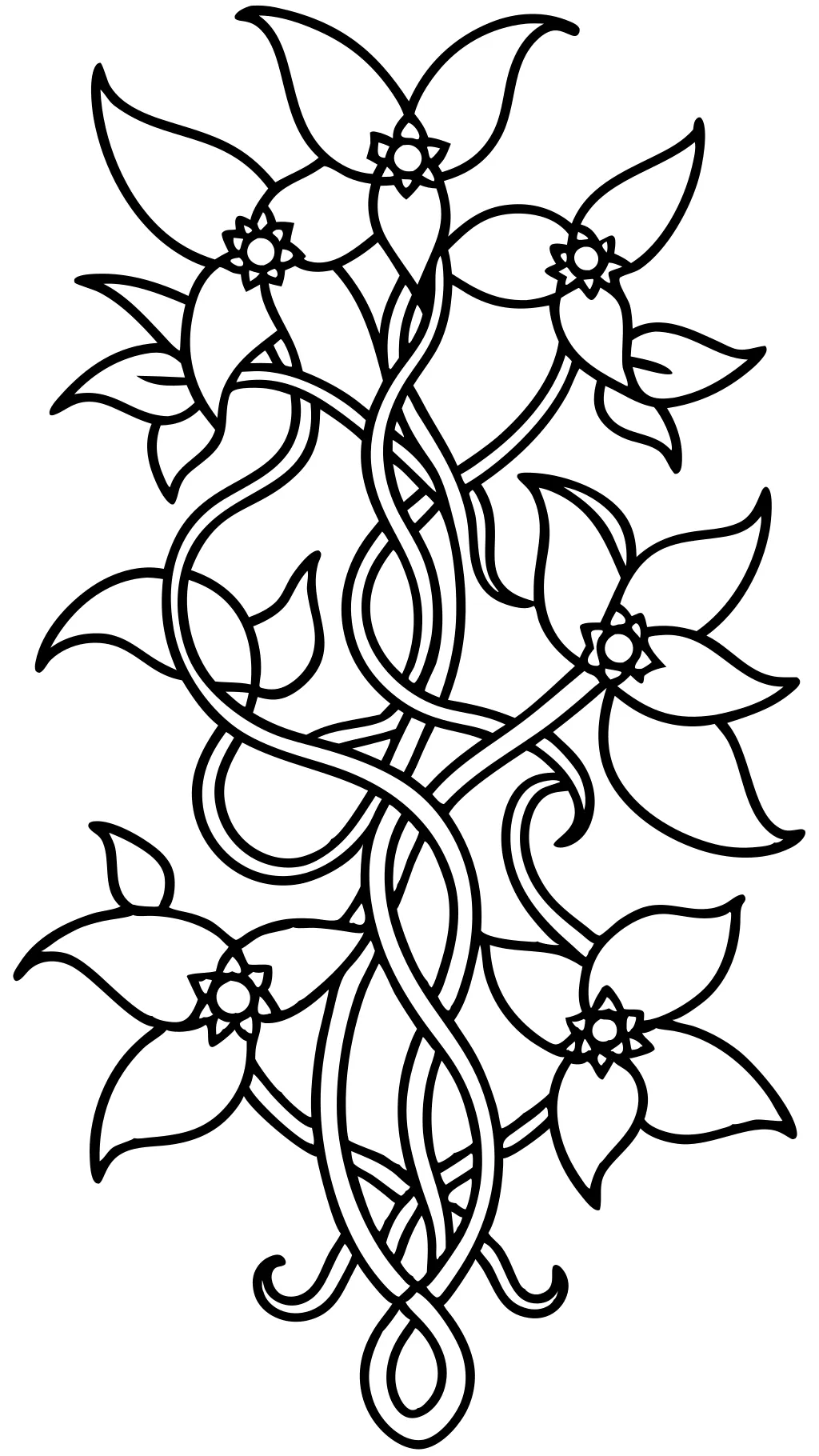 tangled coloring pages